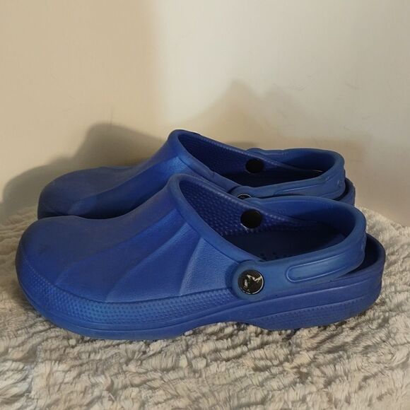 Crocs Blue Unisex Mules - Picture 5 of 5